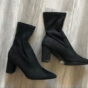 Black booties